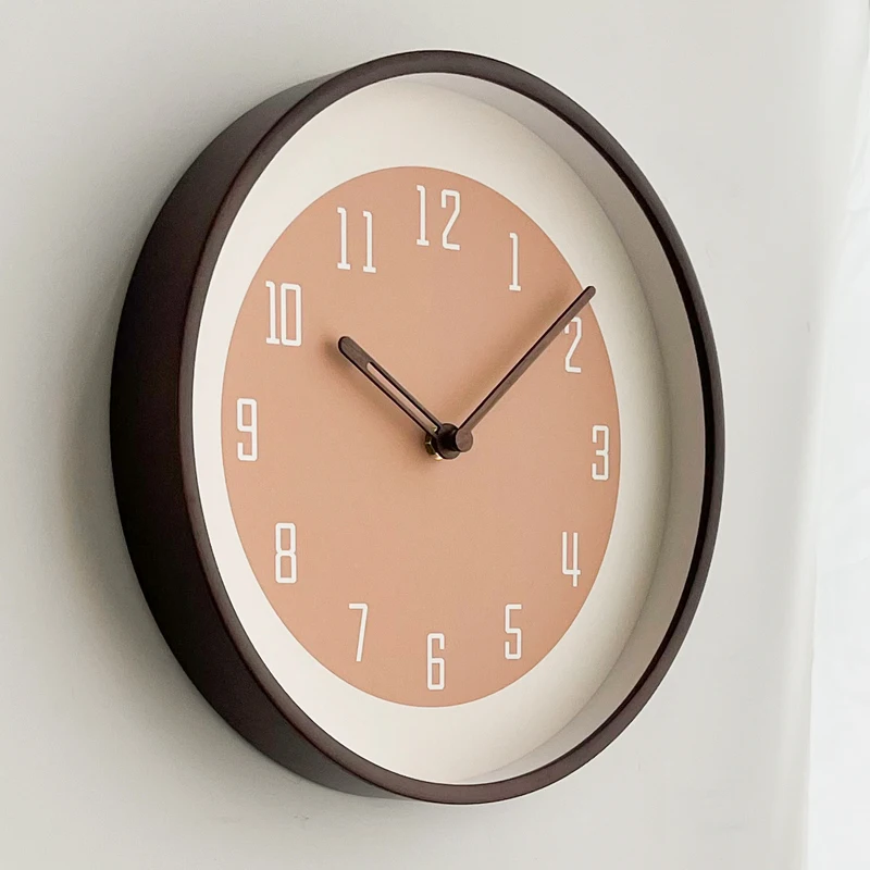 Simple Minimalist Wall Clock Modern Elegant Stylish Nordic Wall Decoration Unique Aesthetic Reloj Pared Decorativo Furniture