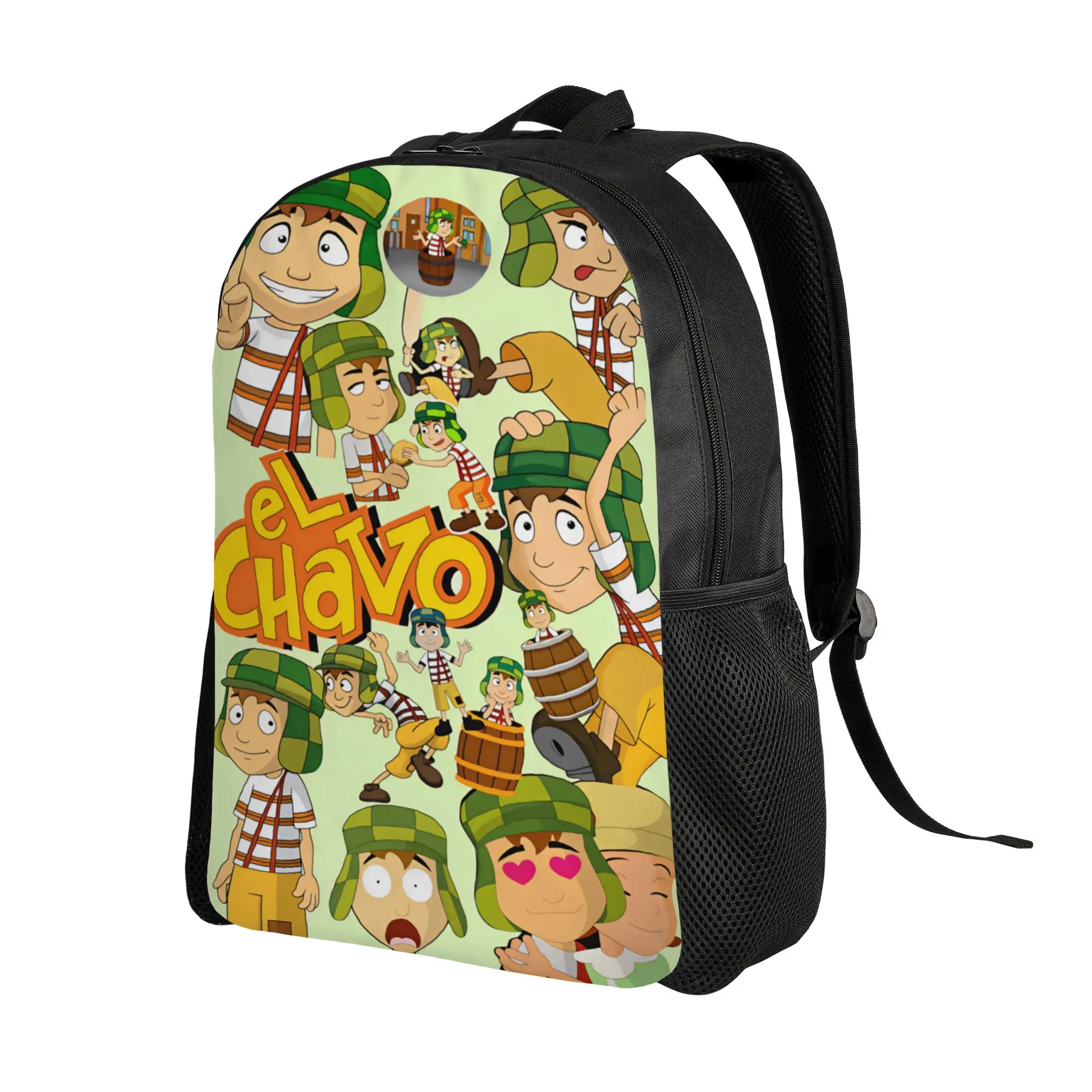El Chavo del Ocho  Backpack  Trekking Backpacks Girl Colorful Breathable High School Bags Fashion Rucksack