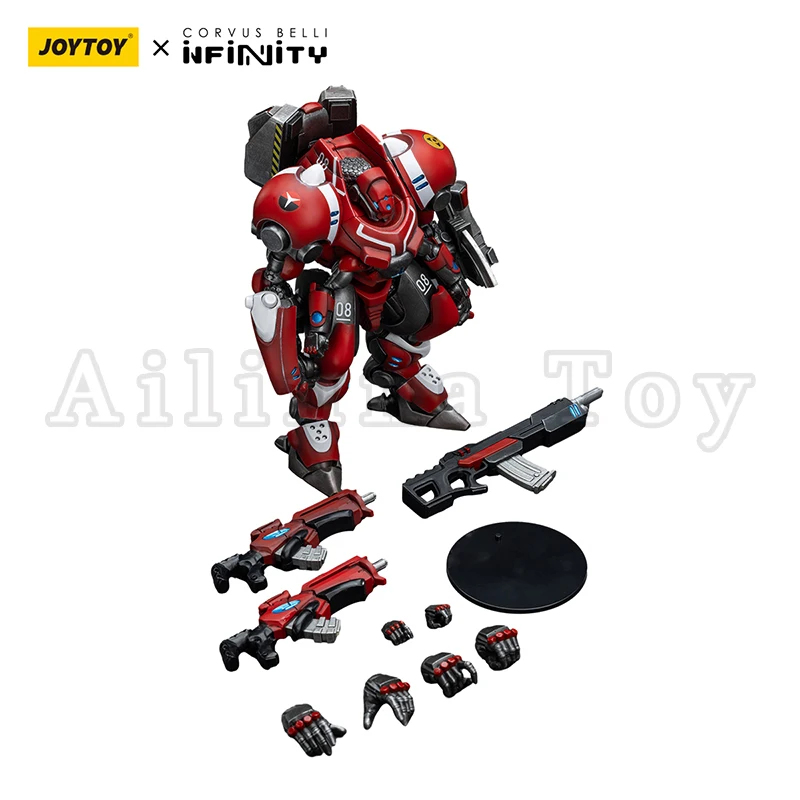 JOYTOY 1/18 Figurka Akcji Infinity Nomads Gecko Squadron Shakush Lekki Pancerny Oddział Model Anime