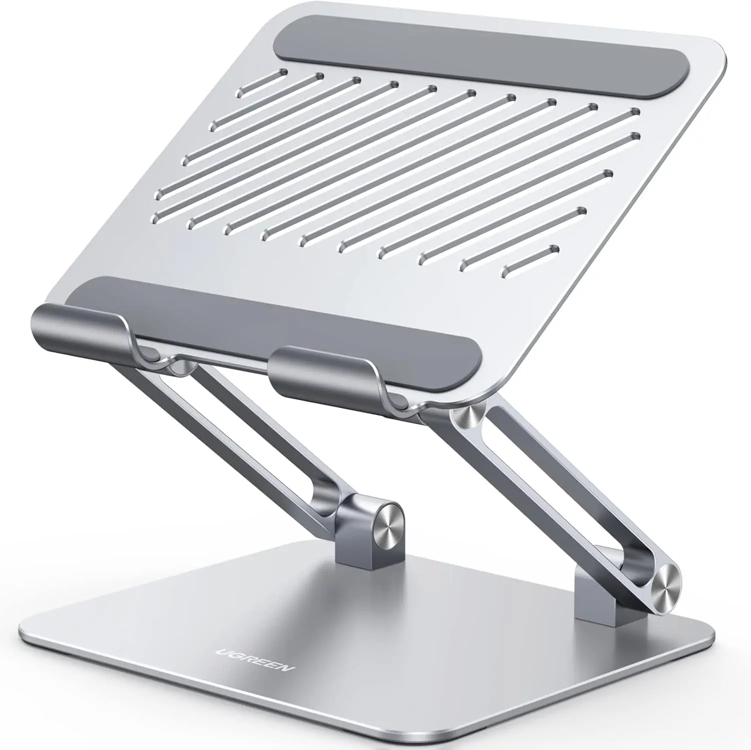 UGREEN Aluminum Tablet Stand Dual Rod Support Adjustable Multi-Angle for iPad Pro 13/12/11/10.5/Air/Mini 5/4/3/2