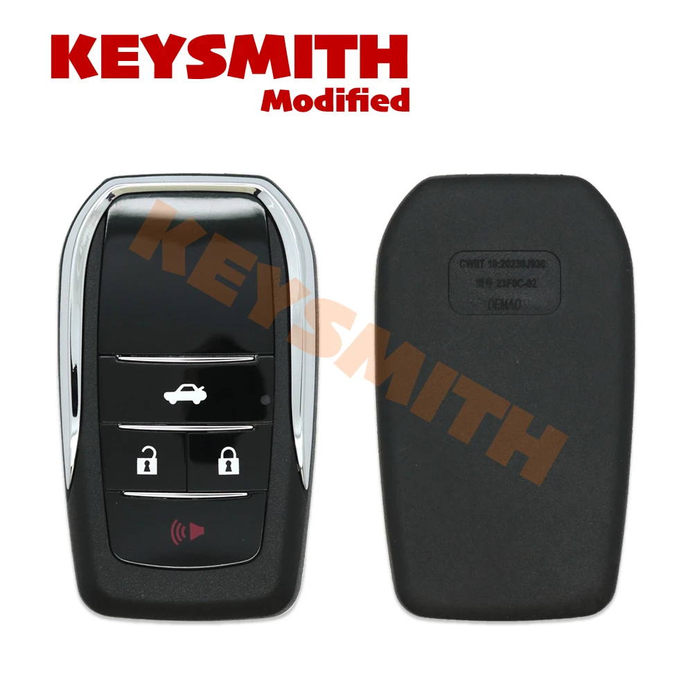 KEYSMITH Fernbedienungs-Klappschlüssel Modifizierte Upgrade-Hülle für Toyota Corolla RAV4 Highlander Camry Tacoma Tundra Prius Schlüsselloses Schlüsselgehäuse – Detail 2