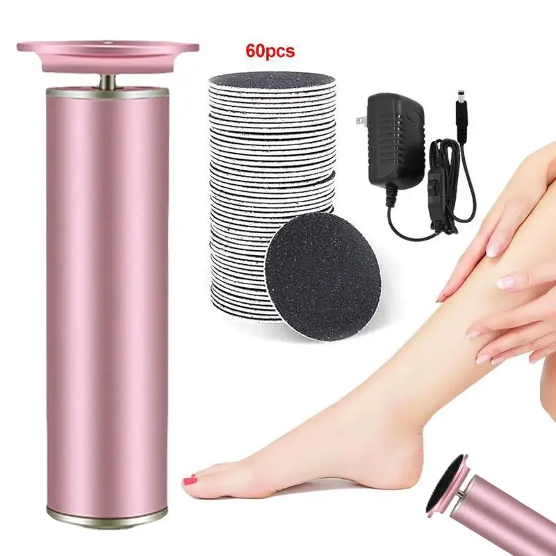 Electric Foot File for Home Use - Removes Dead Skin, Calluses & Hard Skin, Complete Pedicure Set for Smooth Feet