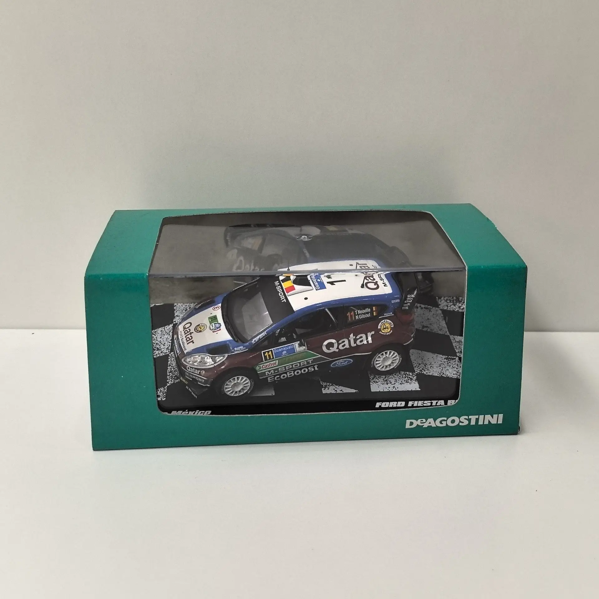 

Масштабная модель автомобиля Diecast DEA 1:43 RS WRC 2013, раллийный автомобиль, 5 деталей, из сплава