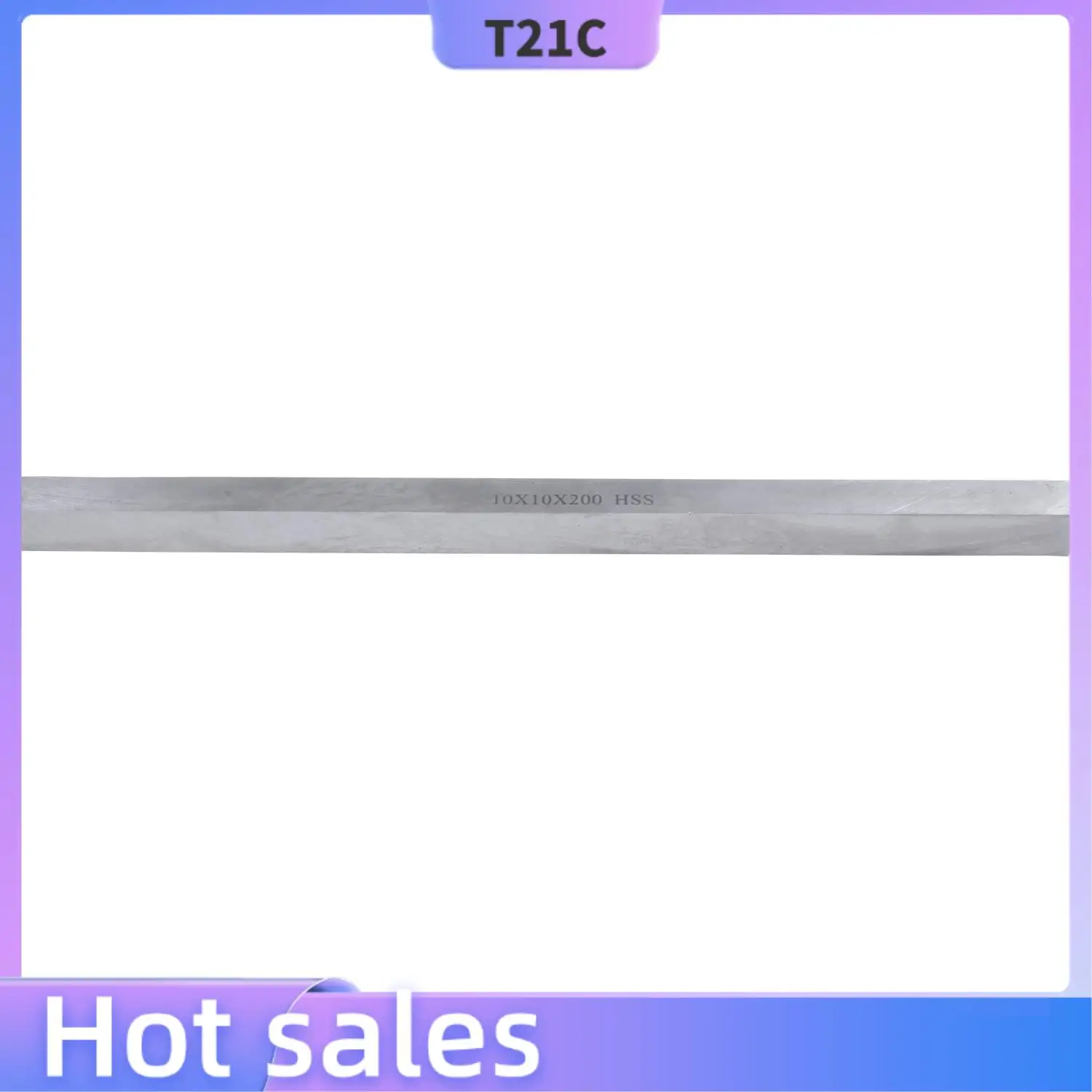 

T21C 5 Pcs Lathe HSS Tool Bit: 1 Pcs 10Mm Parting Milling Lathe HSS Tool Bit Gray & 4 Pcs Lathe Square Cutting Tool Bits 8Mm