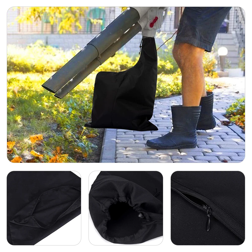 

2pcs Blower Vacuum Bag Oxford Cloth Leaf Collection Pouch For Outdoor Fallen Leaves Lightweight Wear-Resistant Yard Leaf Storage