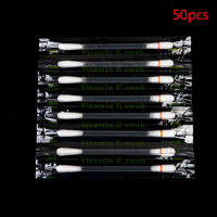 50Pcs Vitamin E Oil Swabs Stick VE Cotton Swab Protect Lip Gum Anti-dry Moisture