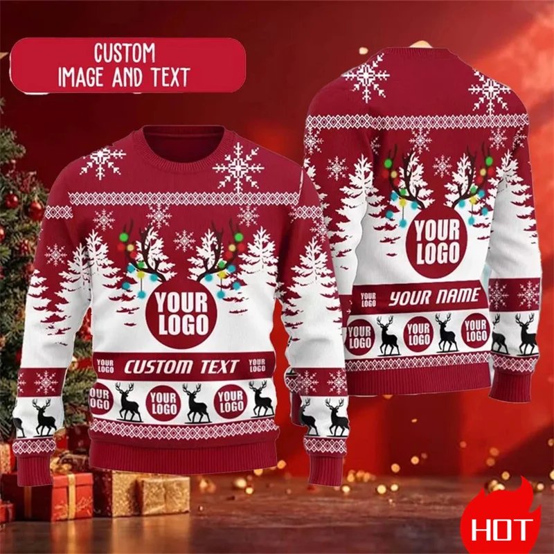 Thumbnail 3 - #77 Latest Mens Print Sweaters Offers