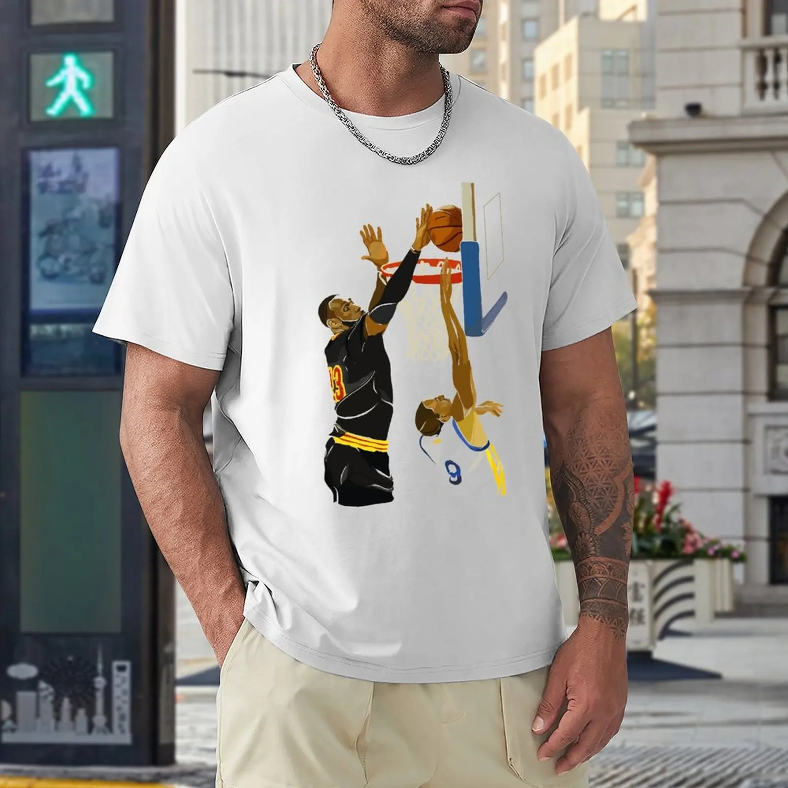 Camiseta LeBroner y Jamess 2023, baloncesto, estrellas (17), gráfico Vintage, Fitness, talla europea, alto grado