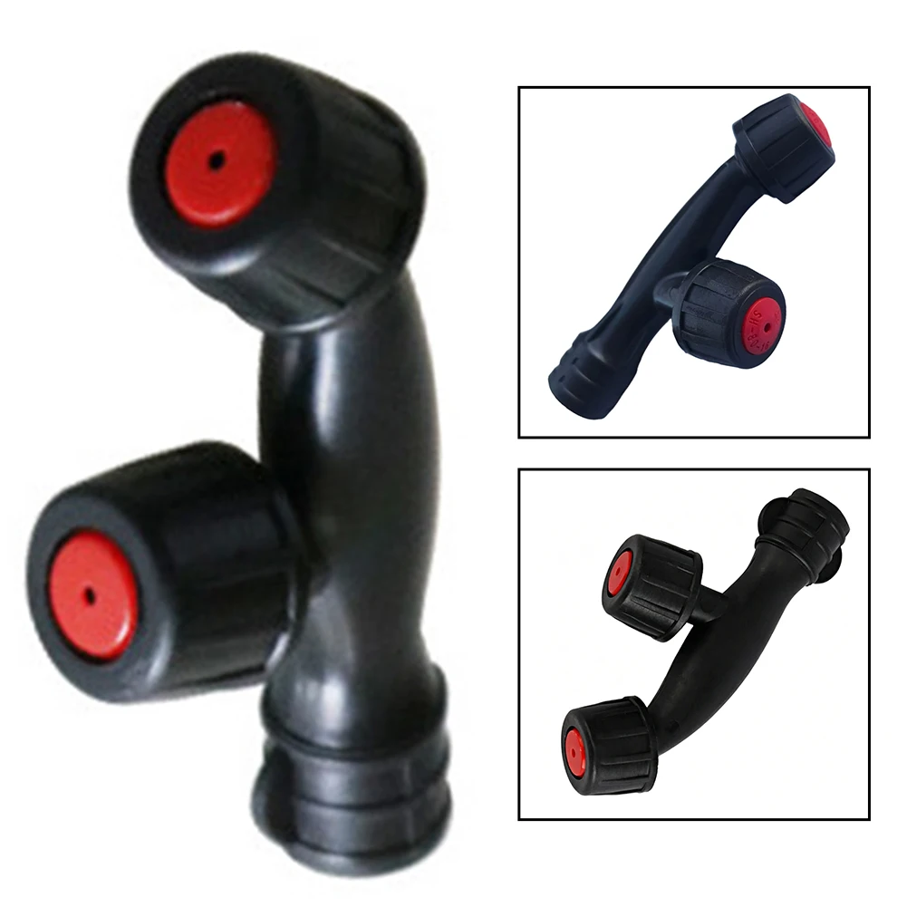 Plastic Dual Atomizing Sprayer Nozzle for Outdoor For Garden Lawn Irrigation with 3/8 inch Female Thread Hose Interface