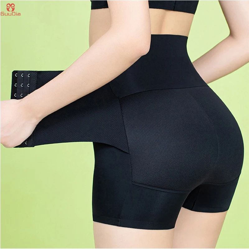 

GUUDIAw Traceless Three-breasted Adjustable Shapewear Butt Enhancer Body Shape Lift Mesh Breathable Invisible Butt Pad Enhanced