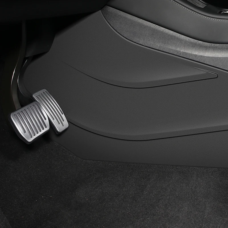 Herval per Tesla Model Y 2020-2023 Central Control Side Anti Kick Pad TPE copertura protettiva Anti-sporco accessori interni per auto