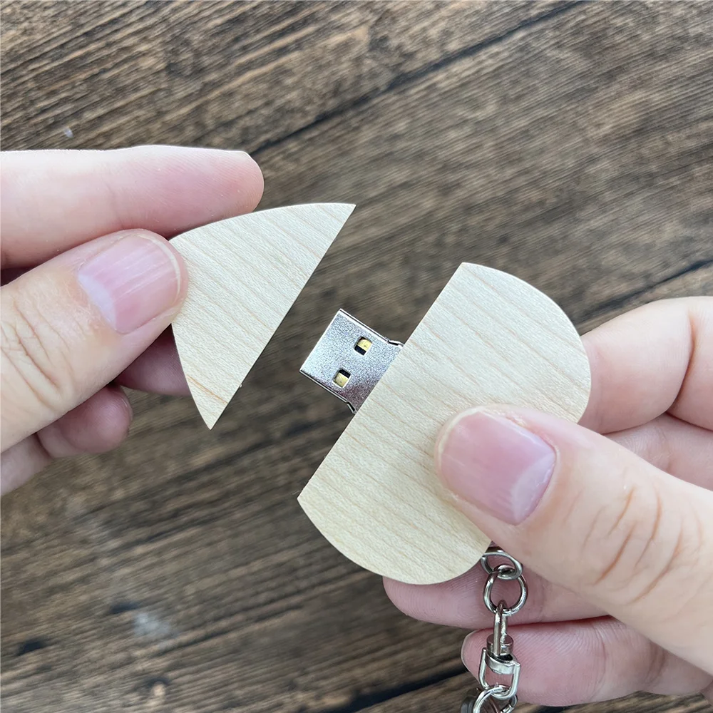 10pcs Photography Wooden USB Flash Drive Memory Stick Pendrive 128GB 64GB 16GB 32GB 8GB 4GB Wedding Gifts Pen Drive U Disk