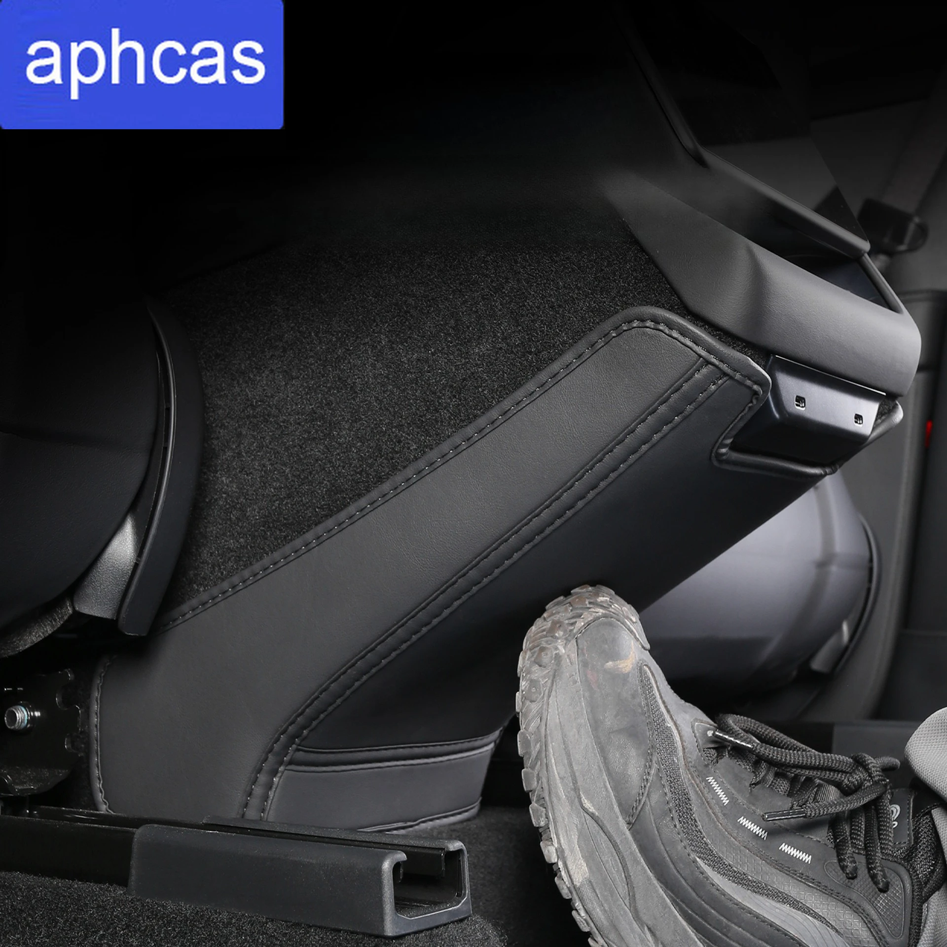 Rear Seat Anti-Kick Pad For Tesla Model 3 Highland 2024 /Y Juniper 2025 2026 Central Box Pad Back Air Vent Protection Cover Mat - view 6