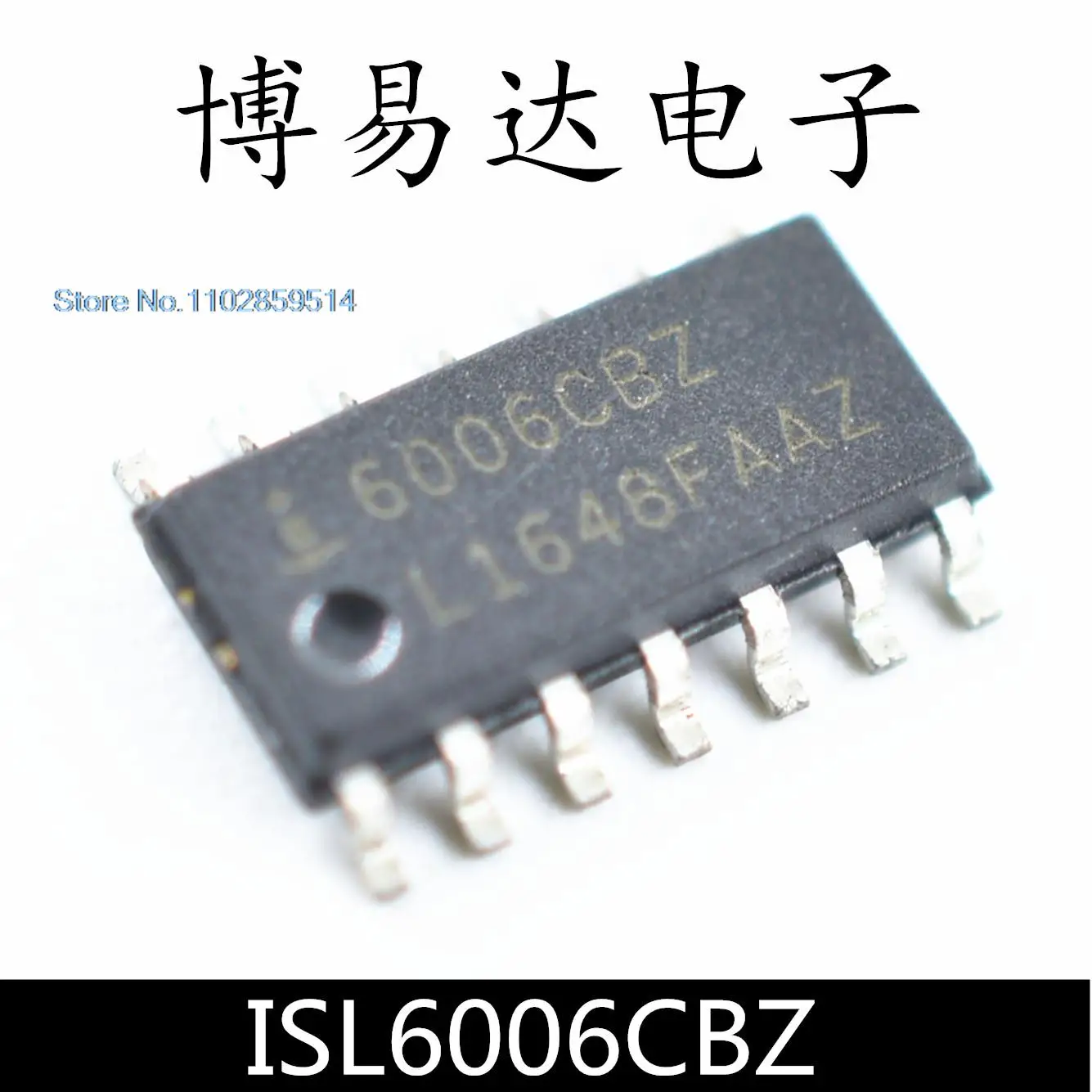 10PCS/LOT   ISL6006CBZ ISL6006 6006CBZ SOP-14