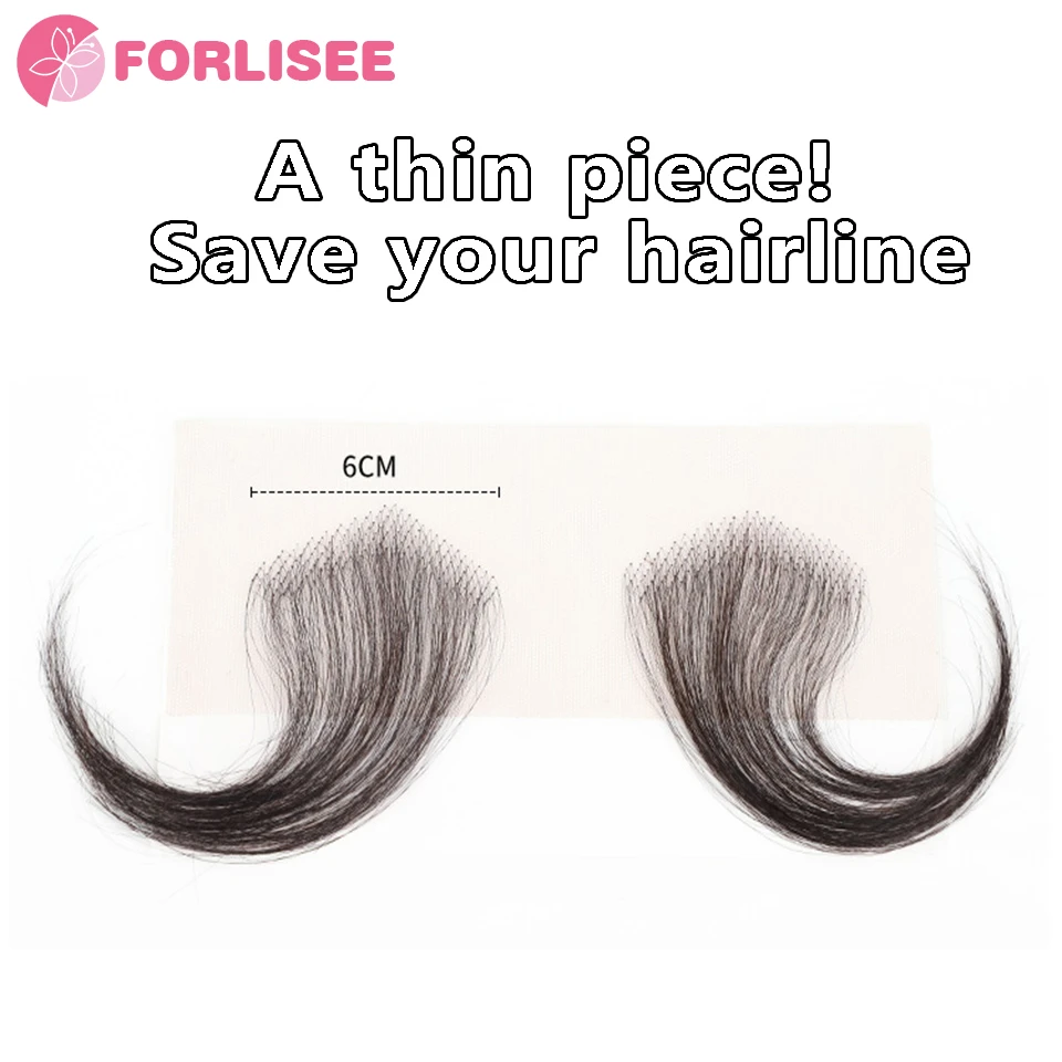 FOR Bangs Wig Female Forehead Hairline Eight Line Bangs Hair Patch Ultra-Thin Invisible Natural Fetal Hair