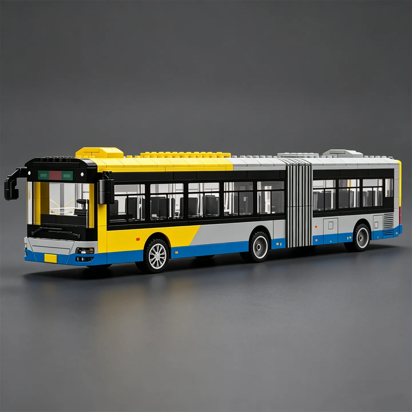 MOC Model City Car Toy Bus Intercity Double Deck London Jigsaw Puzzle School Bus Public Bus NEW