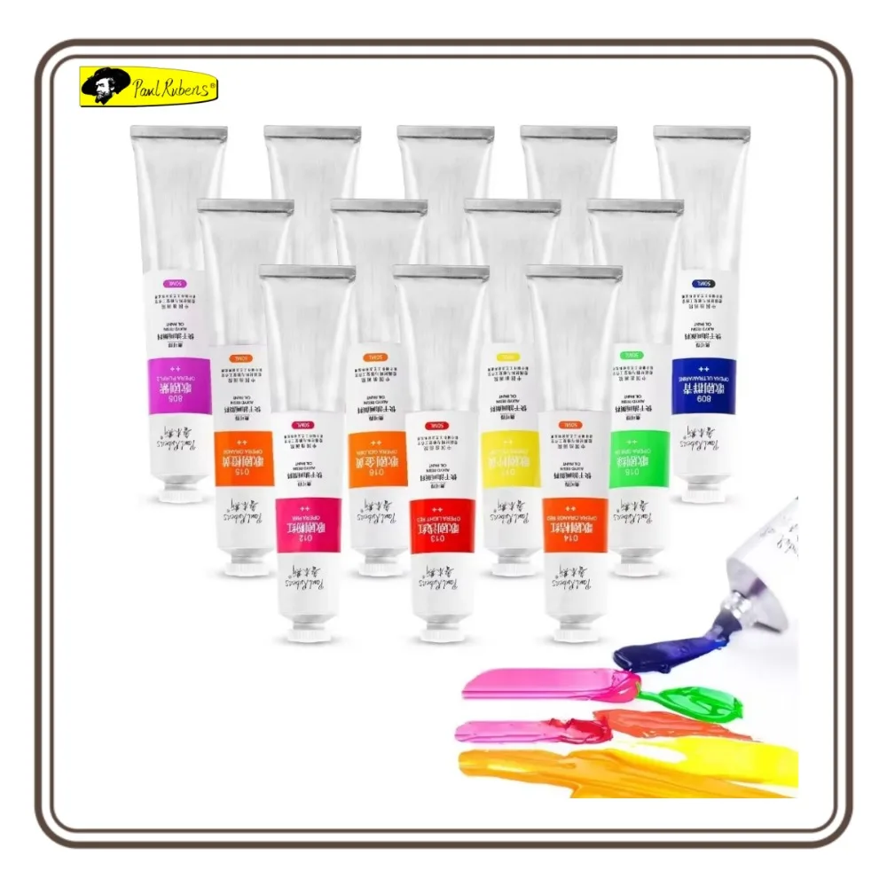 

Масляная краска Paul Rubens, 12 неоновых цветов, 50 мл, большие тюбики, высокая насыщенность, быстрое время сушки, художественные принадлежности для художников, студентов