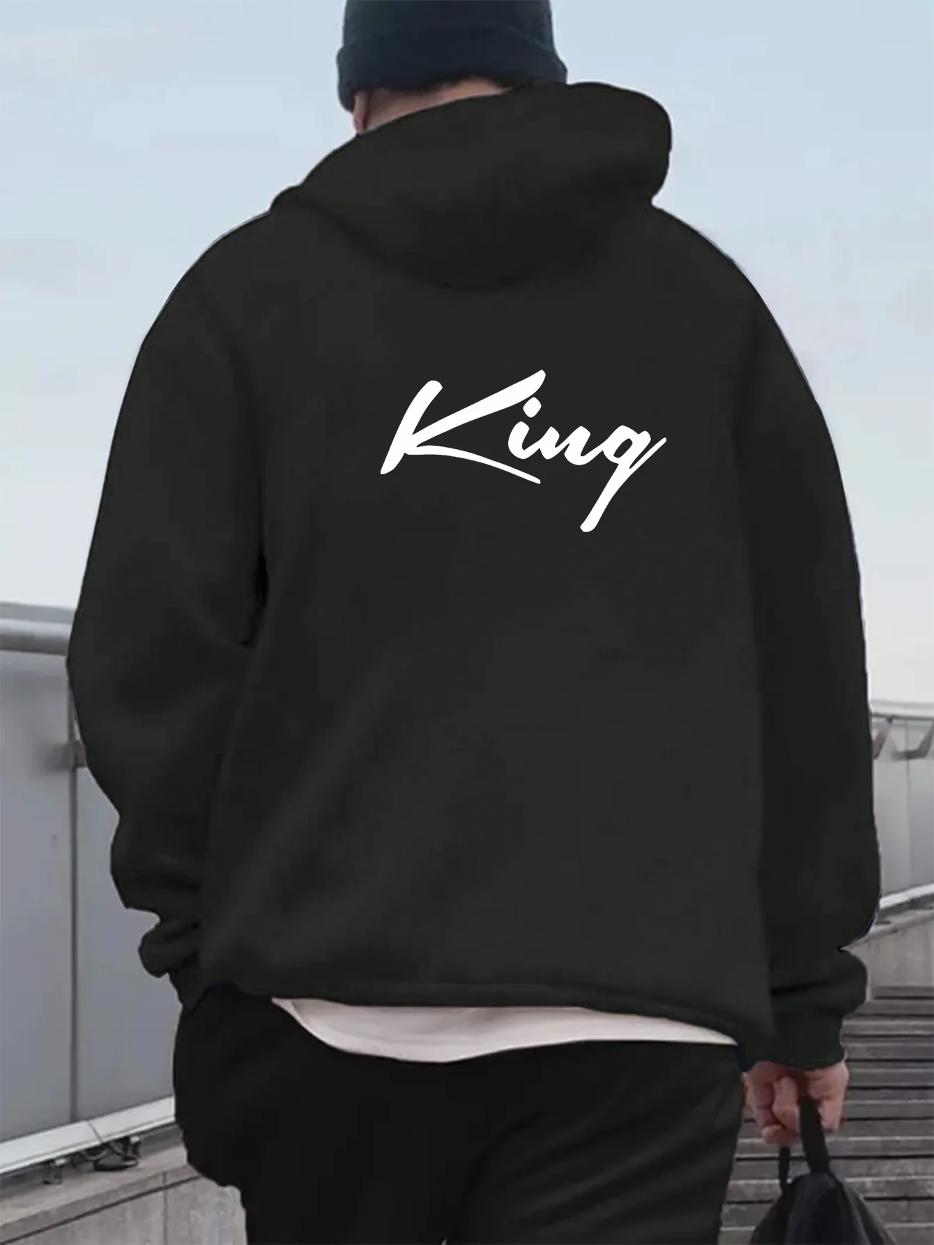 

Модный мужской спортивный уличный пуловер с длинными рукавами, повседневная рубашка с принтом на спине для пешего туризма и улицы