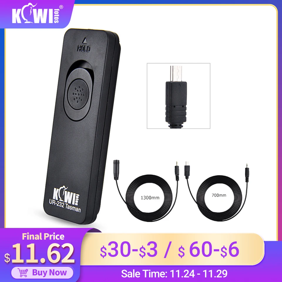 셔터 릴리즈 케이블 원격 제어 소니 ZV1 A7S II III A7 II III A7R II III IV RX10III A6000 A6100 A5100 A6600 A6500 A6400 썸네일 7