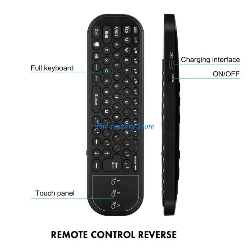 

J6PA G60S Ble5.0 2,4G 6-гроскопная воздушная мышь Дистанционное управление для Android TVS Box
