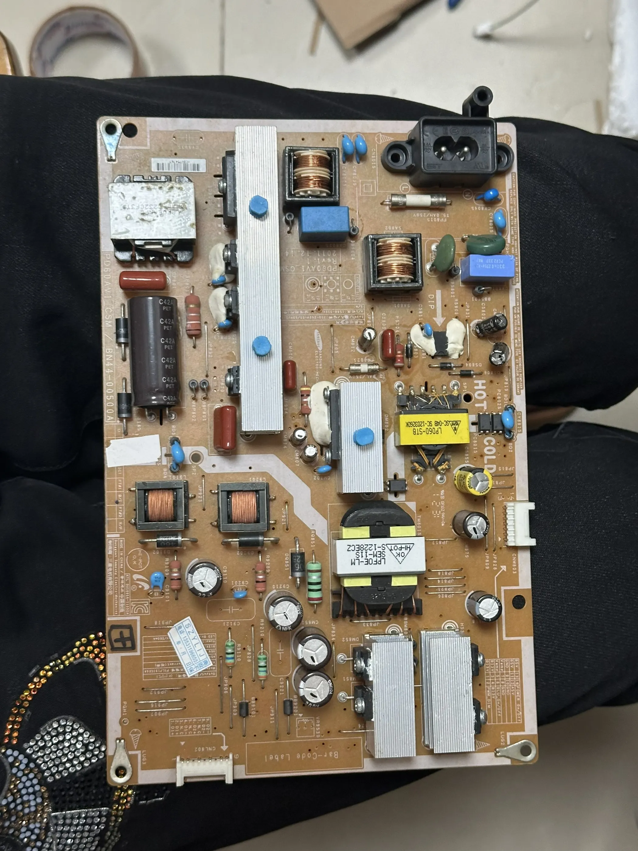 

BN44-00500A BN44-00500B PD60AV1-CSM Плата питания для UA60EH6000R