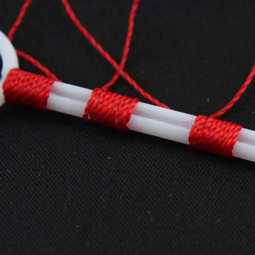 50pcs Plastic Cotton Thread Bobber Looper Cotton Thread 3Colors Fishing Bobber Float Buoy Fishing Float String Rope