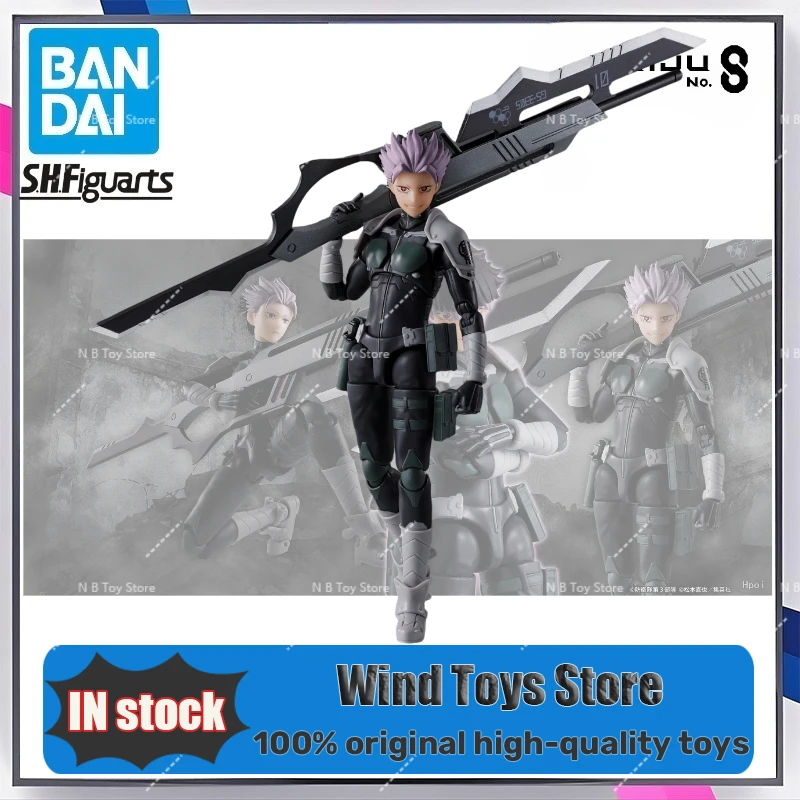 

Bandai Spirits 100% Original S.H.Figuarts Kaijuu No. 8 Narumi Gen Anime Figure Collection Action Figures Series Modeling Gift