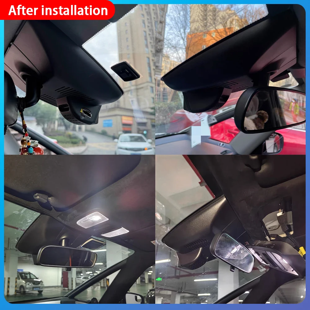 Wiifi 4K داش كام لهوندا جاز صالح 4 Mk4 GR GS 2020-2025 2160P DVR الجبهة كاميرا خلفية التوصيل والتشغيل مسجل فيديو للرؤية الليلية #3