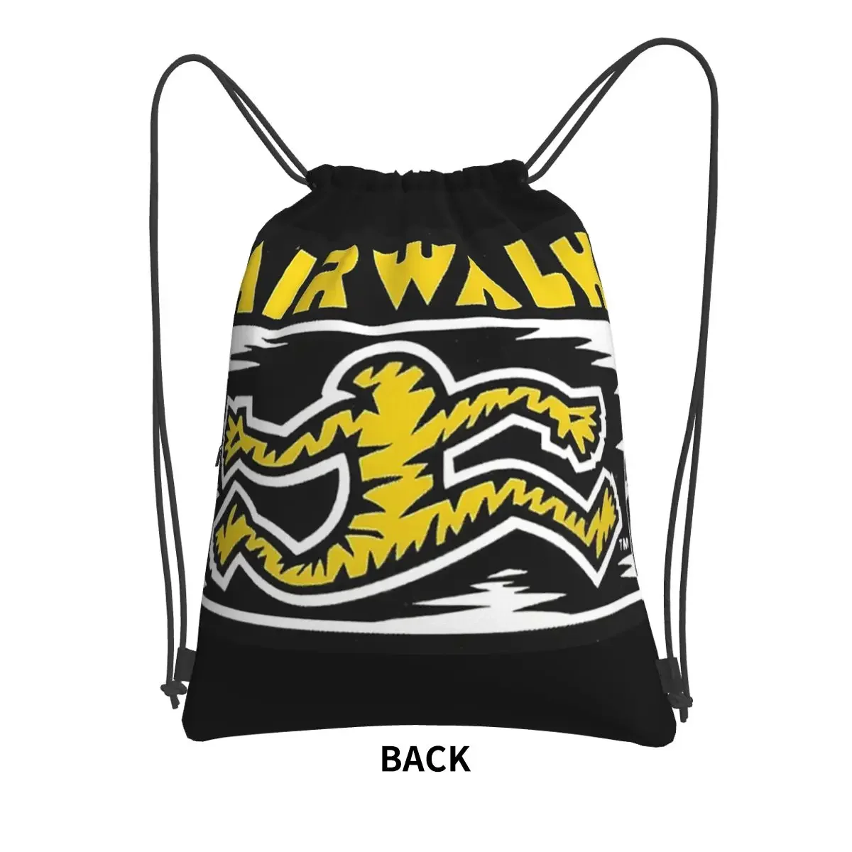 Tattoo Old School Airwalk Backpacks Drawstring Bag Multi-function Drawstring Bundle Pocket Storage Bags For School Students