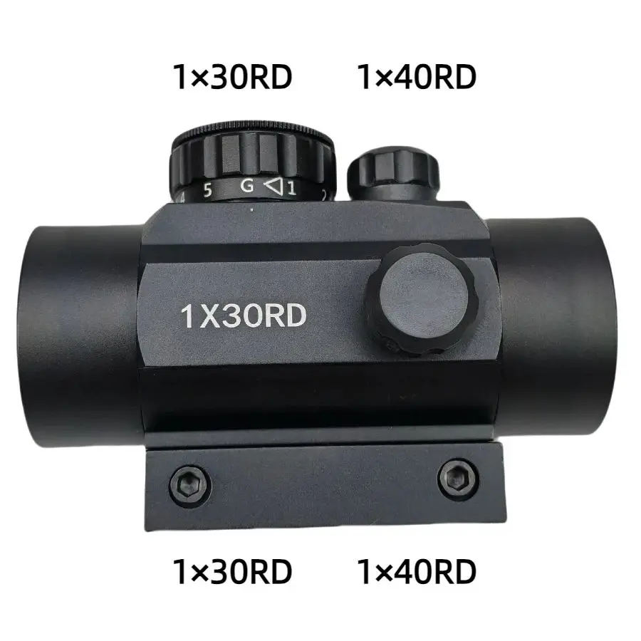 

2024 New 1X40 2X40 3X42 3X44RD Tactical Hunting Red Green Dot Sight Scope Optics Riflescope Fit 11/20mm Rail Collimator Sight