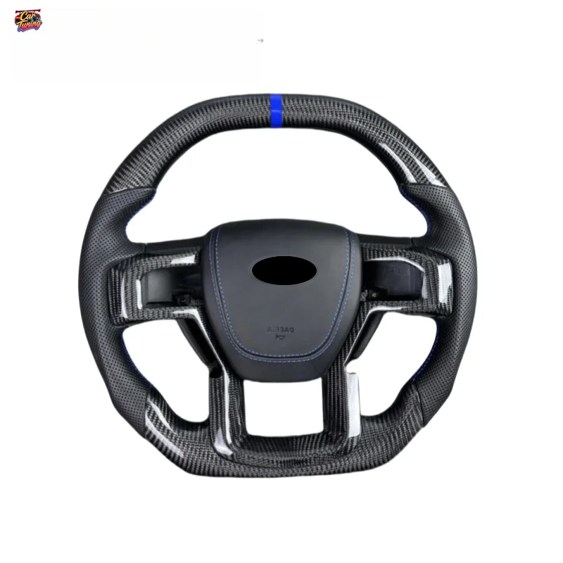 For Ford Trailblazer Rangers Raptors Mount Everest Carbon Fiber Steering Wheel