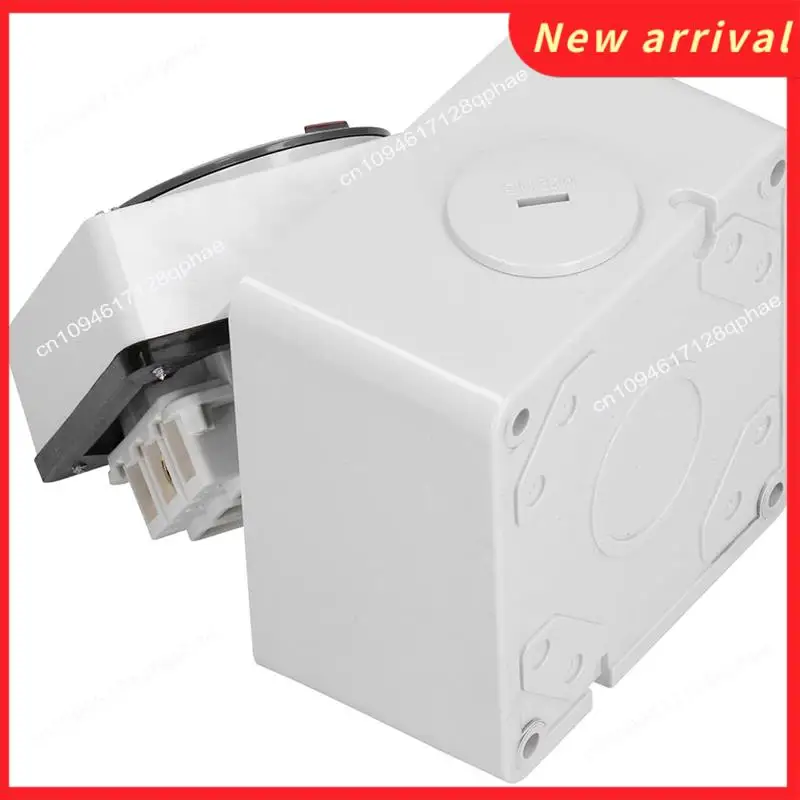 N89R Interruttore impermeabile Isolatore di alimentazione esterno Interruttore on-off Presa interruttore di controllo rotativo antipolvere con accessori (3P40A)