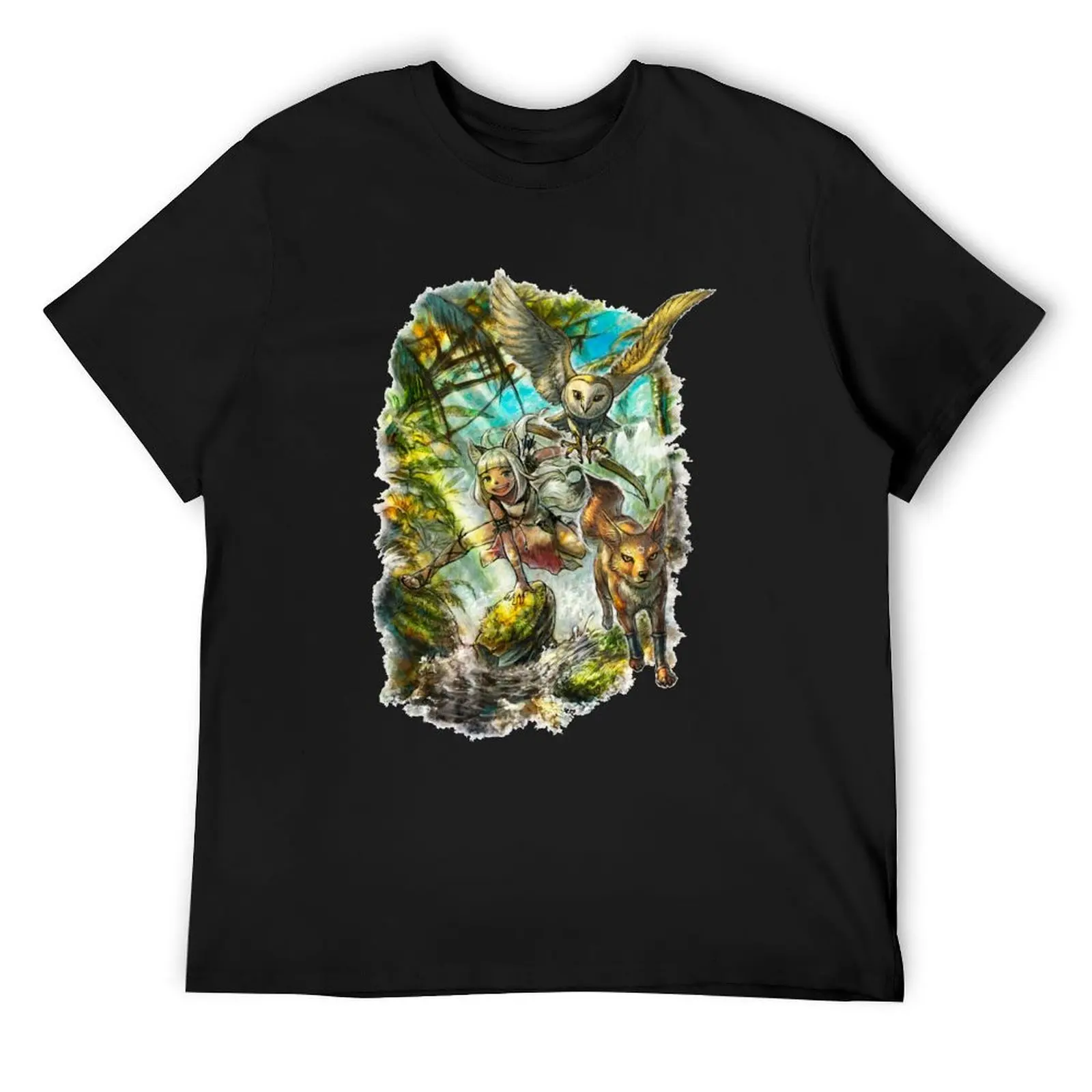 

Ochette from Octopath Traveler 2 T-Shirt baggy shirts shirts graphic tees designer shirts Anime t-shirt fitted t for men