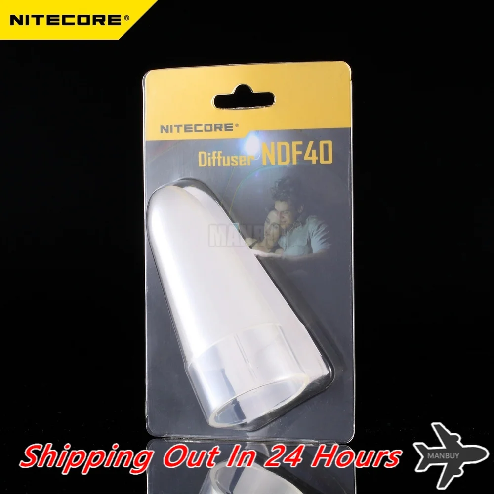 

TOPSALE NITECORE NDF40 Diffuser Suitable for The Flashlight Head of 40mm Lamp Travel Kit EA4 EA41 MH27 MH25GT CR6 CU6