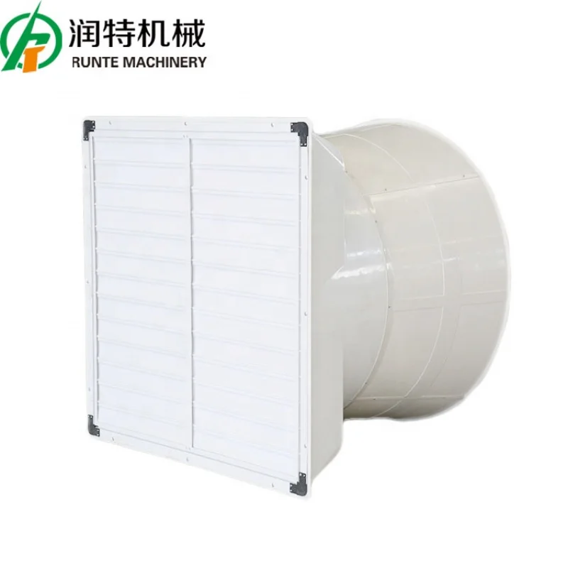 

36 Inch FRP Cone Axial Ventilation Greenhouse Poultry Automatic Shutter Fiberglass Exhaust Fan