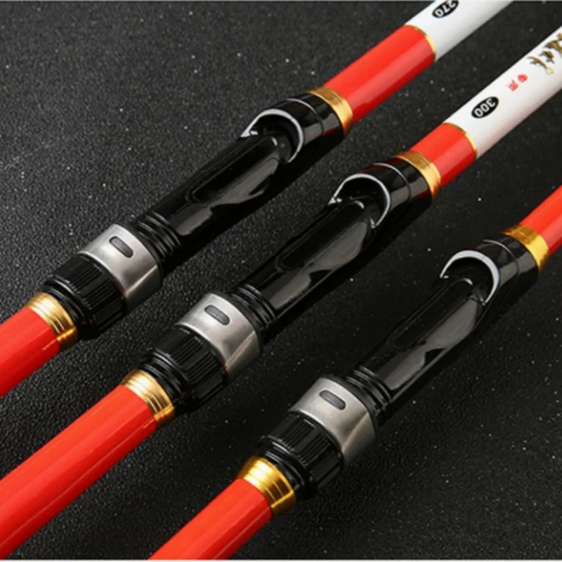 Caña de pesca fibra carbono 2.1-3.6m – Portátil y resistente para viaje - imagen 5