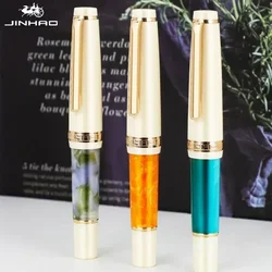 Jinhao 82 Mini Cute Short Portable Pocket Fountain Pen stationery Calligraphy Practice Writing Business Pen School Supplies