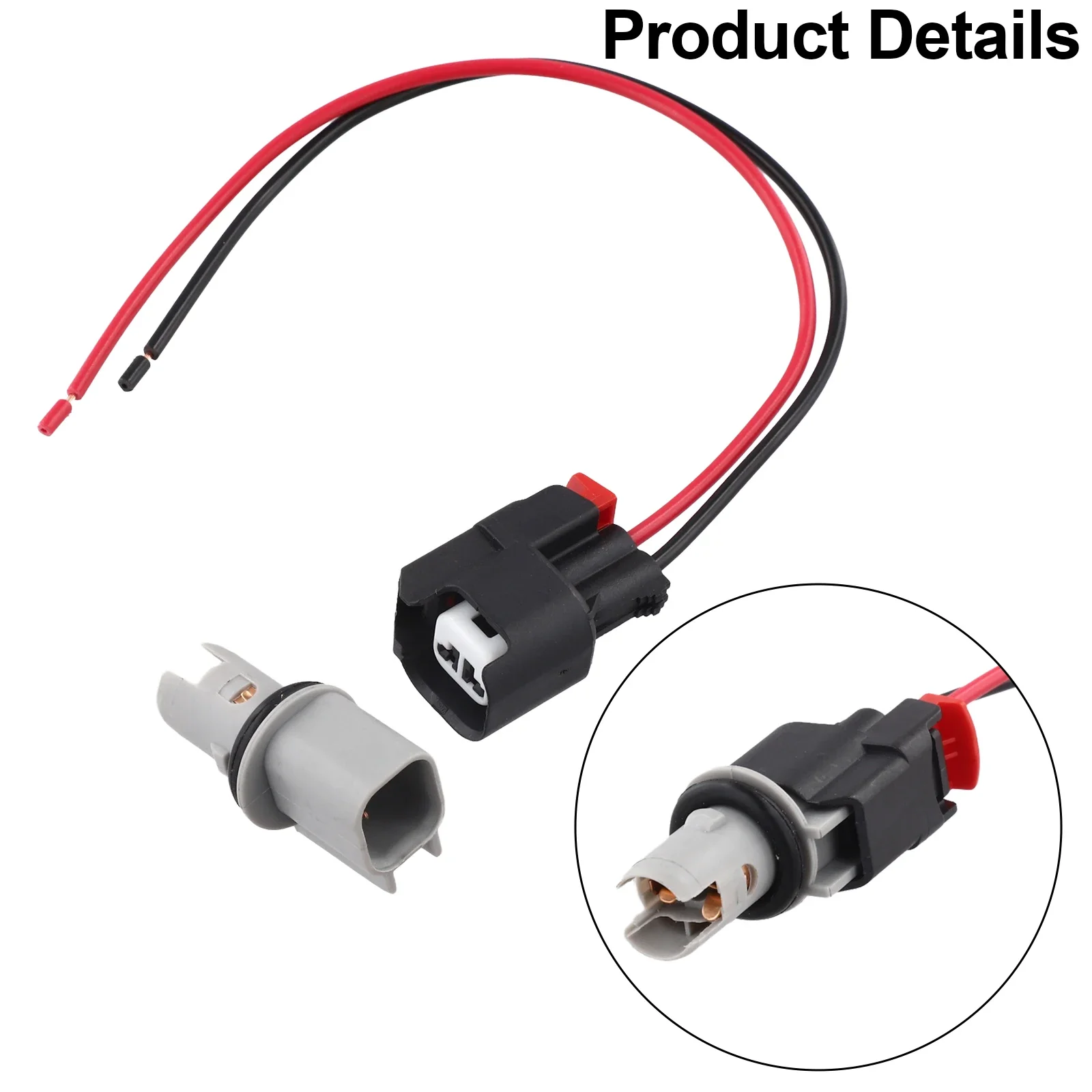 For Side Marker Light Lamp Socket Connector 55156754AA Compatible With For Jeep For Liberty 2002 And 2004 Model Direct Fit