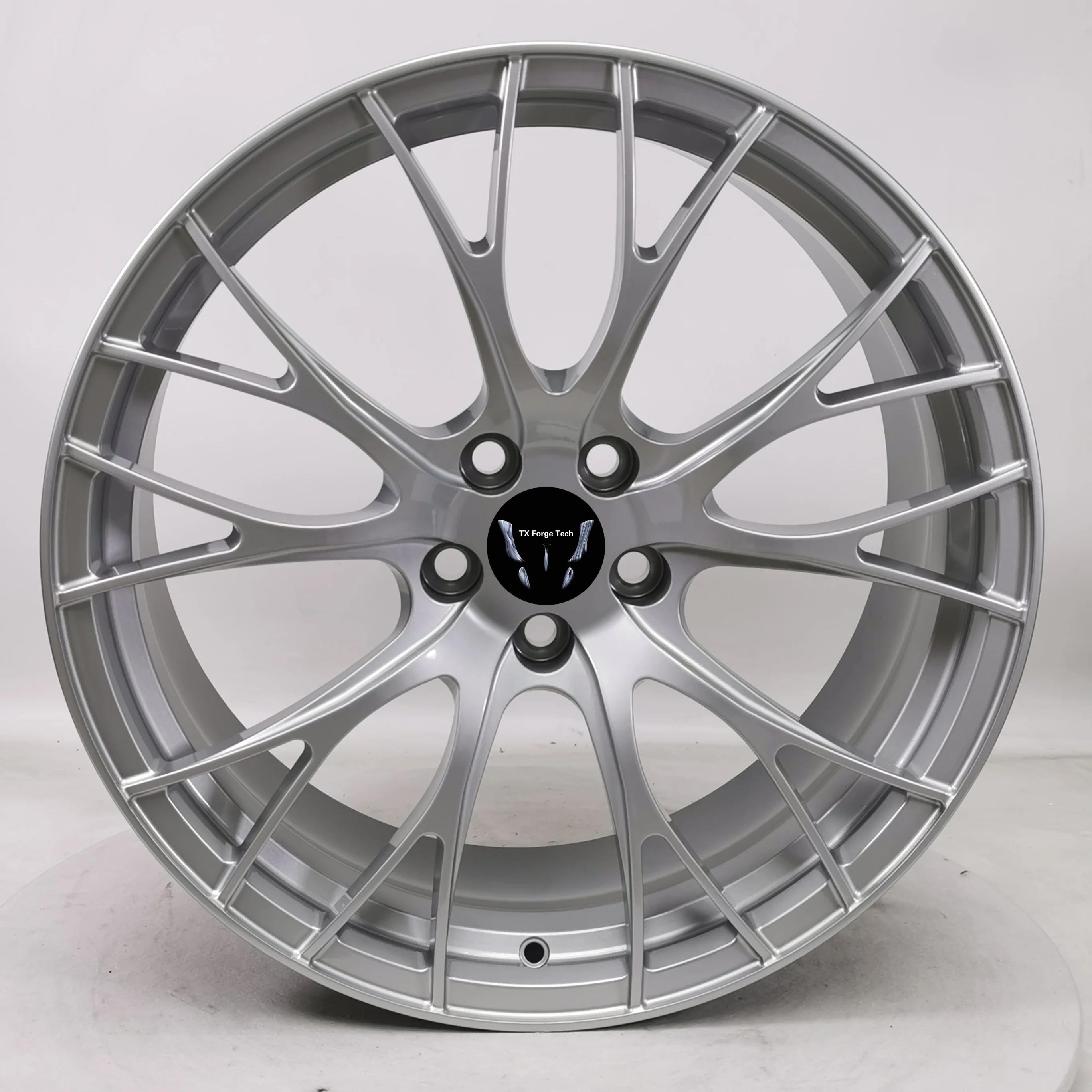 High Quality 30mm Forged Aluminium Alloy Hubs with 100mm PCD Bronze Finish New Passenger Car Wheels for Automobile Modif