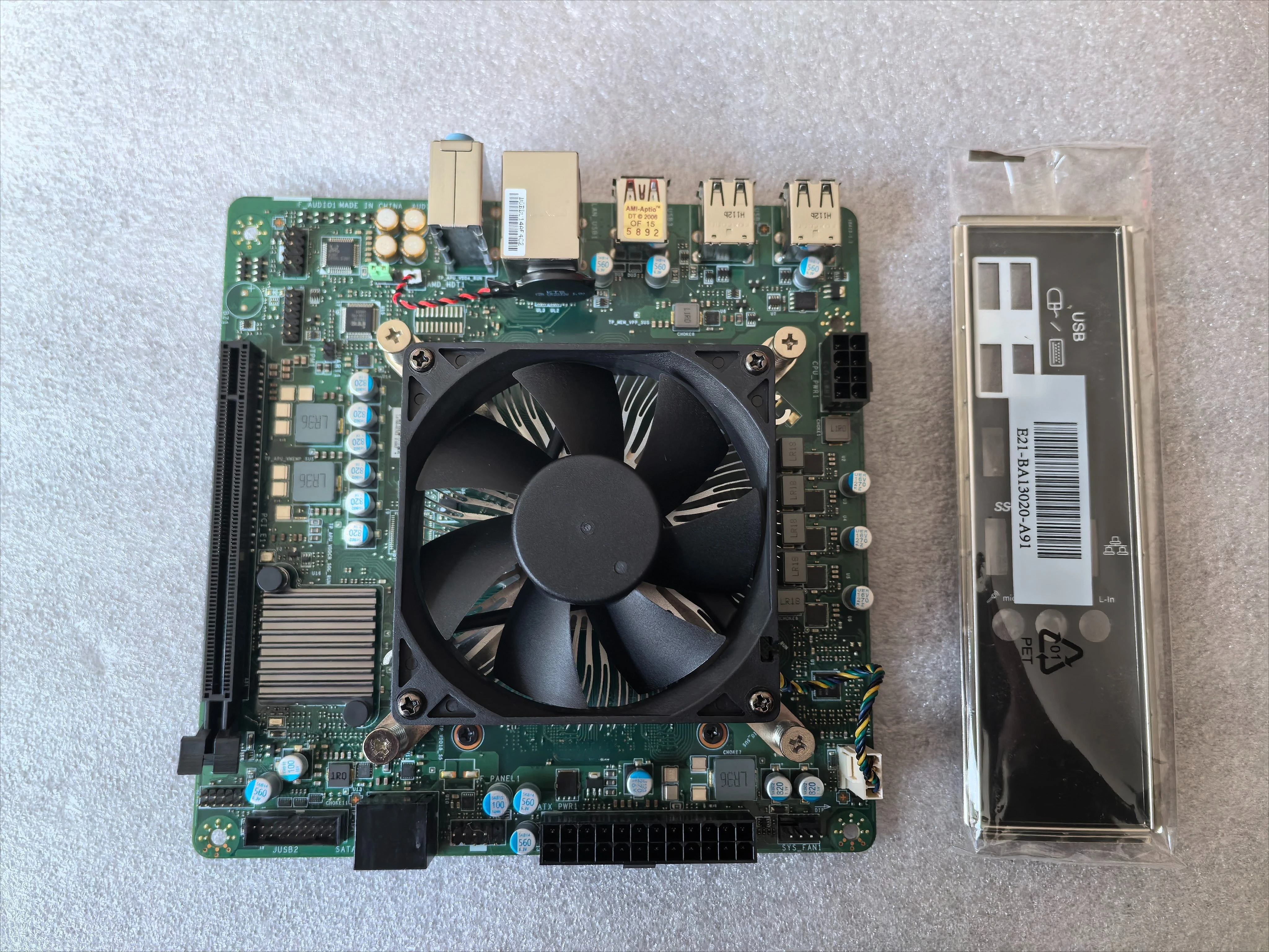 4700S 16G memory octa-core processor ITX game main board  8-core CPU with original fan, original film