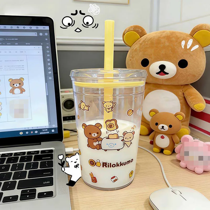 Rilakkuma Straw Cup Large Capa - Portable Bottle Warmer 리뷰 및 가격