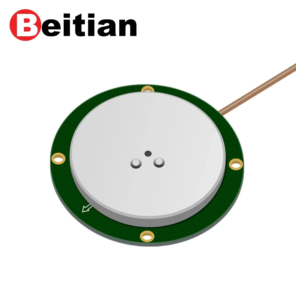 متوفر Beitian 28dB التصحيح السيراميك الداخلي هوائي نظام تحديد المواقع النشط BDS B1 GPS L1 GLONASS L1 GALILEO E1 OEM GNSS هوائي BT-4510F