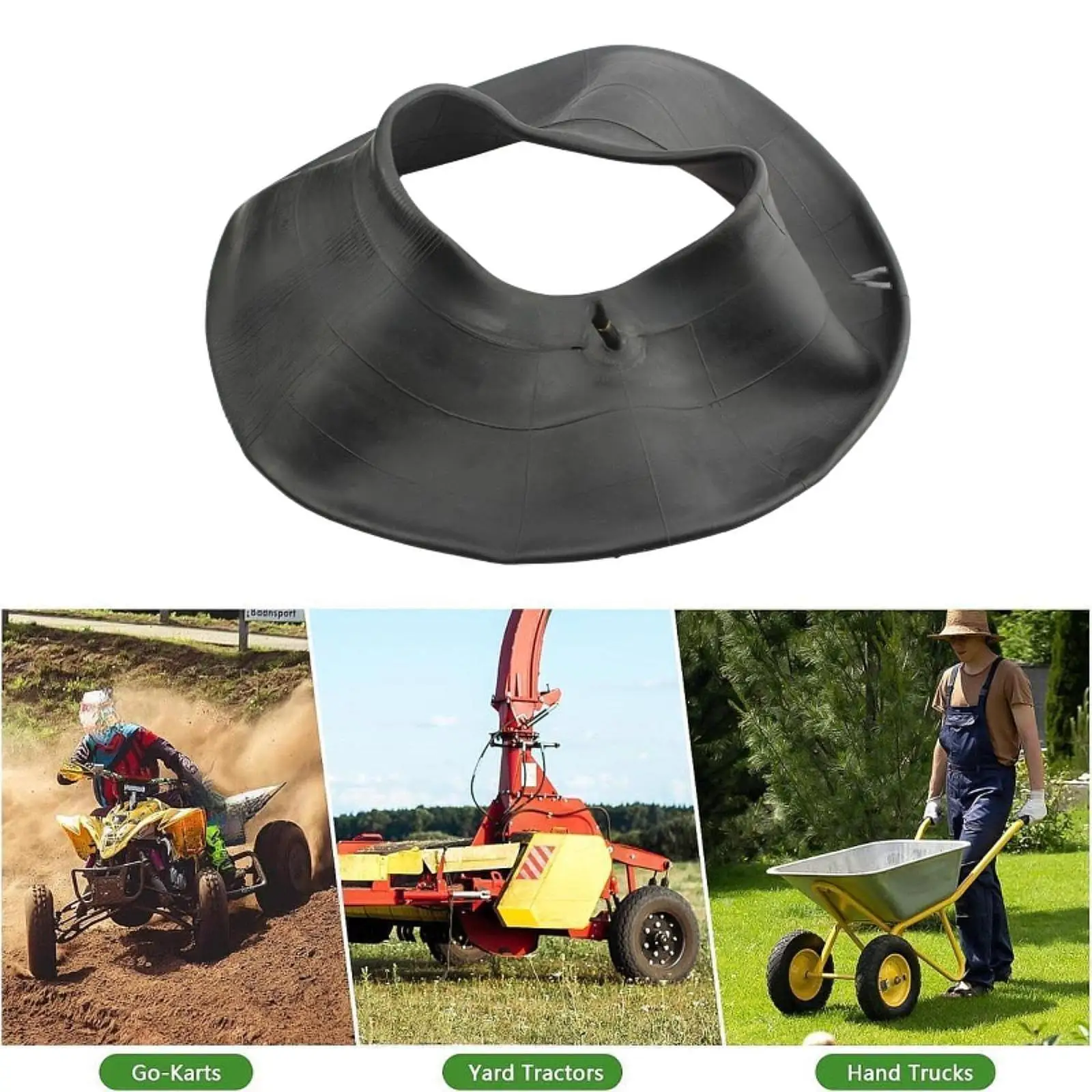 

16x6.50-8 Inner Tube with Straight Valve Stem Accessories Modification