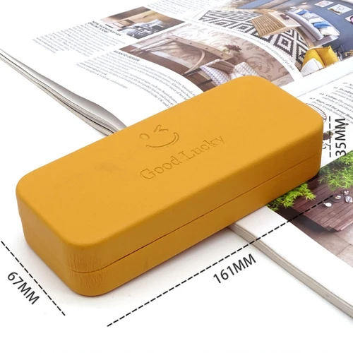 Imagen 2 del producto Estuche para Gafas YIYIMARUILI de Alta Calidad, Ultraligero, Tamaño Grande, Diseño Cuadrado Simple