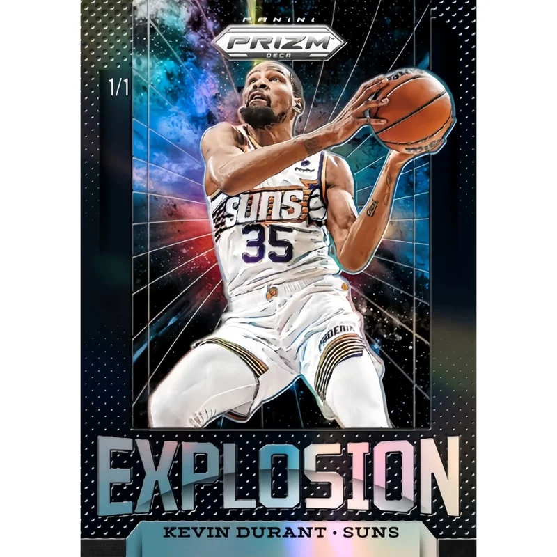 DIY Homemade Panini NBA Basketball collection card LeBron James Nikola Jokic Paolo Banchero Explosion Prizms Black Series