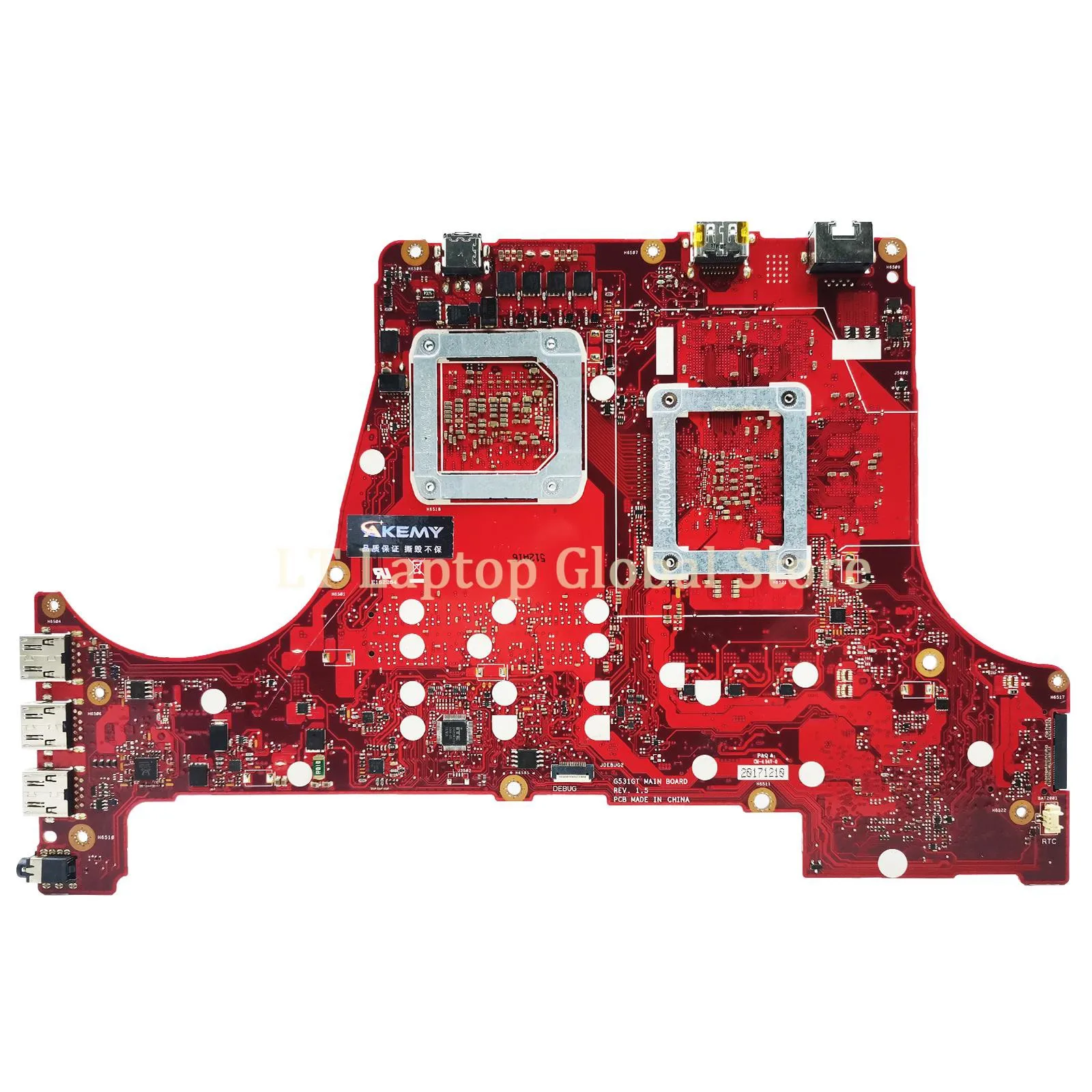 LT Laptop G531G Mainboard For ASUS ROG Strix-G G531GT GL531GT G731GT GL731GT FX531GT Laptop motherboard i5 i7 9th Gen GTX1650/4G