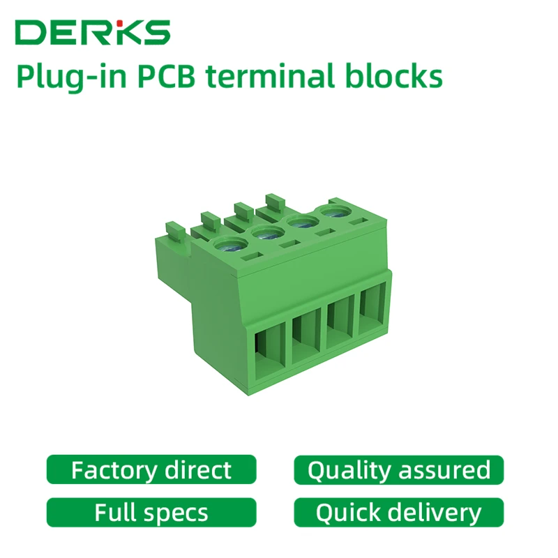 Factory direct sale solderless butt plug-in terminals DERKS  YC420-381 Male