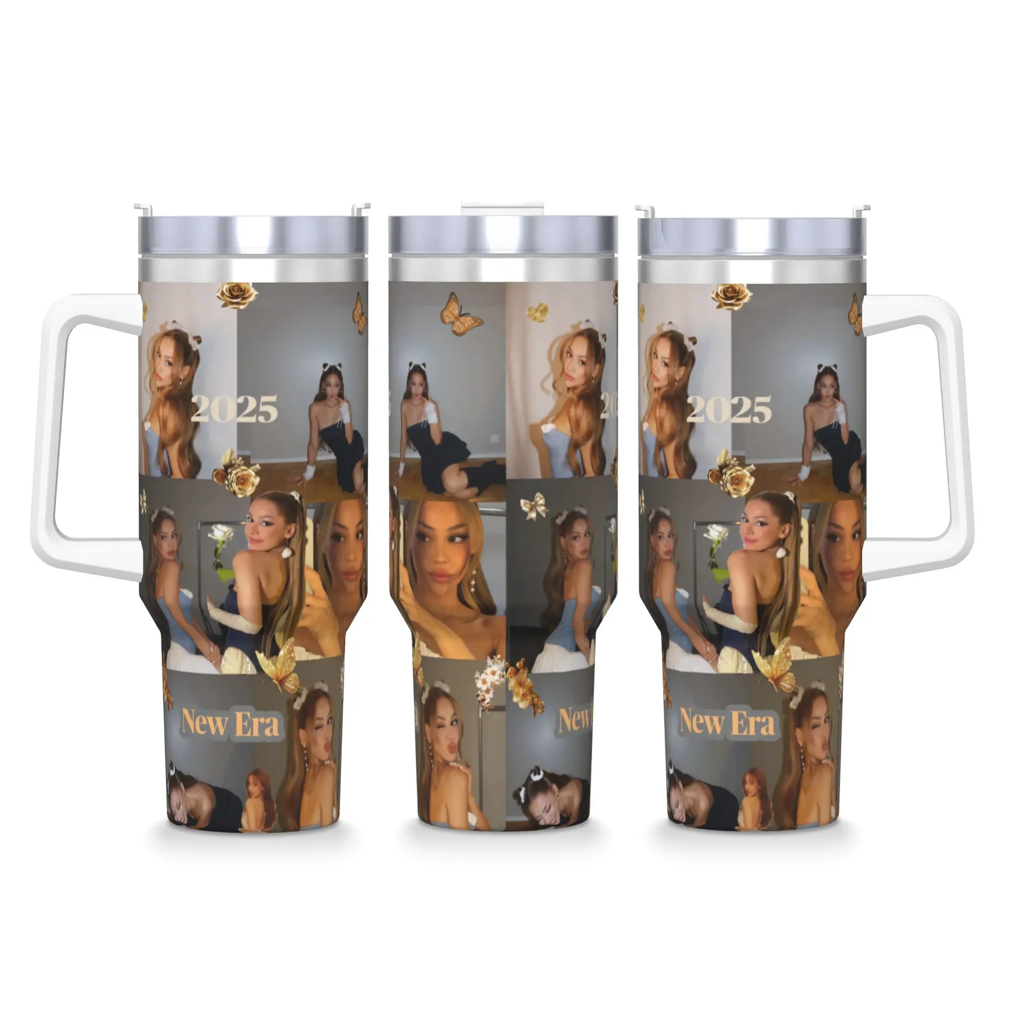 

Stainless Steel Tumbler Ayliva Singer Tour 2025 Car Mugs With Straws Driving Water Bottle Insulated Large Capacity Thermal Mug