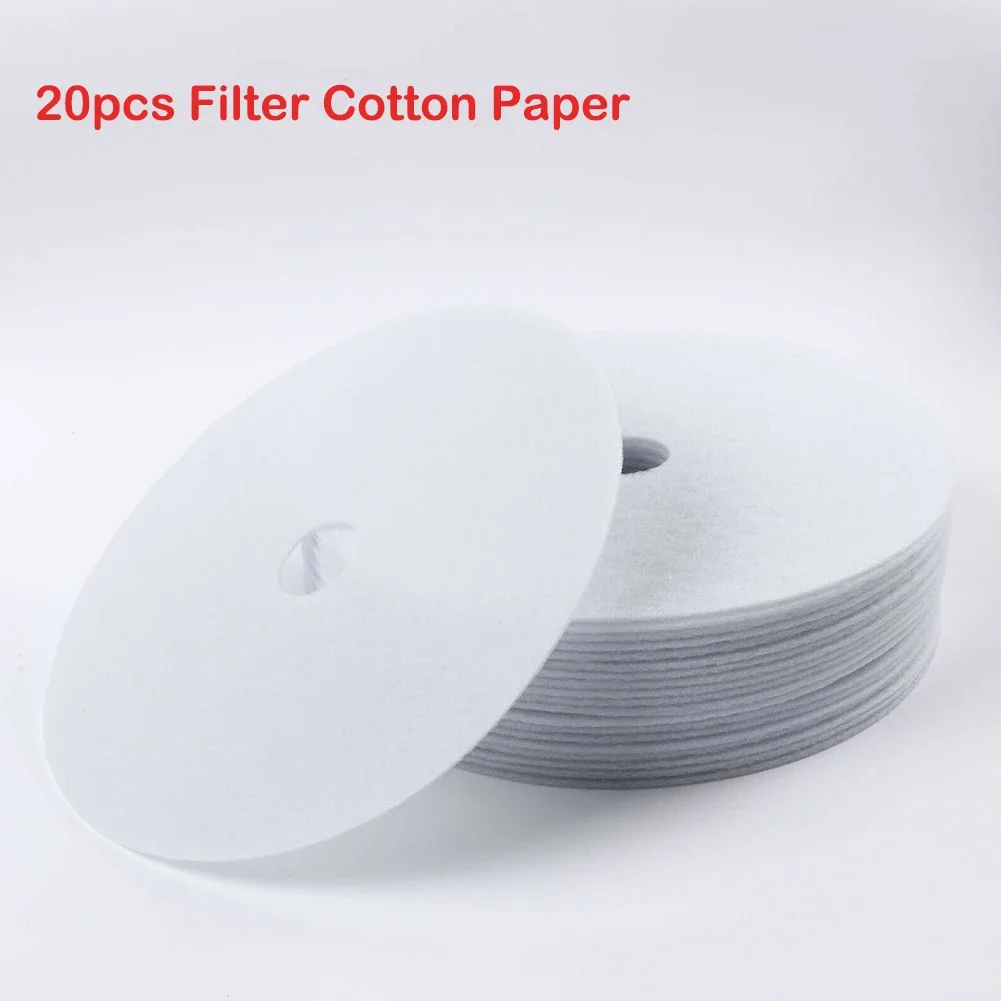 

20Pc Filter Cotton Paper Clothes Dryer Air Intake Humidifier Exhaust Filter Sheet Filtering Disc Replacement For Clothing Dryers