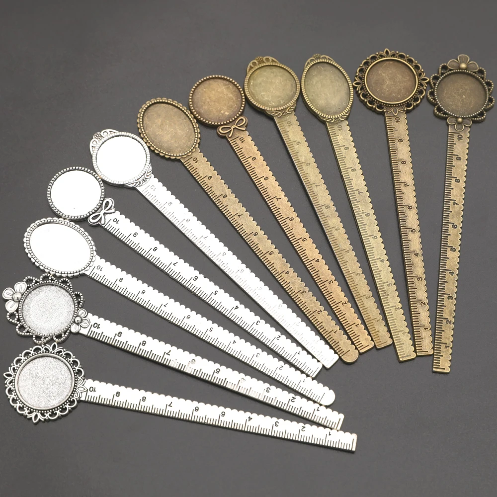 5pcs Vintage Metal Ruler Bookm - Jewelry Making Soldering Kit ulasan dan harga
